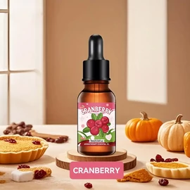 Gourmet Vörösáfonya illatú esszenciális olaj, 10 ml XA1625886-cranberry