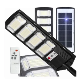 Napelemes LED utcai lámpa távirányítóval – KE23-673