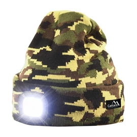 LED-es zseblámpával és USB töltéssel ellátott ARMY sapka 14020