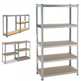 5-szintes raktári, garázsállvány SZ35SZ