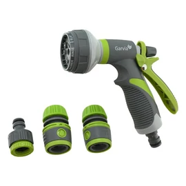 GARVIA 4 részes, 8 funkciós locsolópisztoly készlet 20451