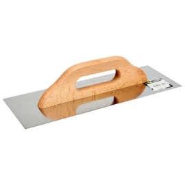 Simító rozsdamentes acélból, sima felületű, 380 mm TO-06640