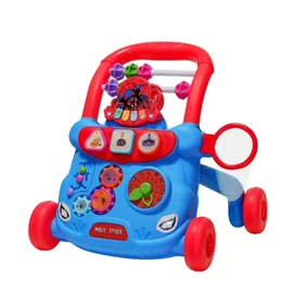 Baba járóka pókokkal díszítve – 39×39×33 cm – AX3960392-2