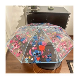 Gyerek esernyő – Stitch mintával, átlátszó – PR4023429