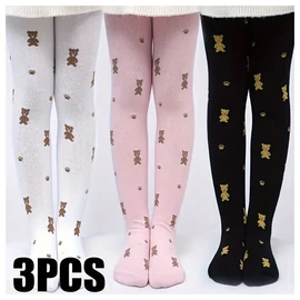 Lány harisnyanadrág szett – 3 db, medvés minta AT3578342-4