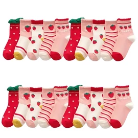 Lány zokni eper mintával | 20 pár DA3168965-11