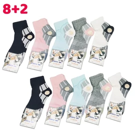 8+2 Női sportos zokni 35-38 WP3510-2