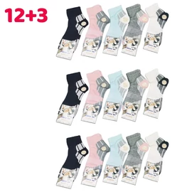 12+3 Női sportos zokni 35-38 WP3510-5