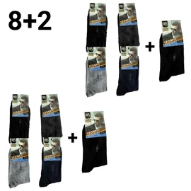 8+2 Férfi zokni 43-46 A603-3