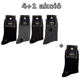 4+1 pár Férfi öltöny zokni  43-46 MP1002-4
