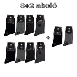 8+2 pár Férfi öltöny zokni  43-46 MP1002-6