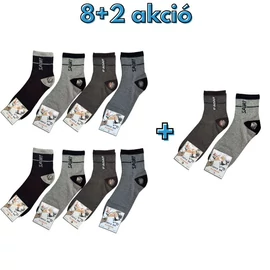 8+2 Férfi sport zokni 39-42 MP3007-5