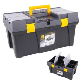 Műanyag szerszámosláda PR-26" — 580×280×285 mm TO-78815