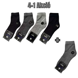 4+1 Férfi pamut zokni 39–42 MP3002-3
