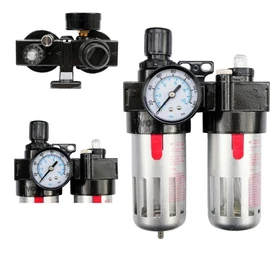 VOREL légszűrő, nyomásszabályzó és olajozó egység – TO-81556