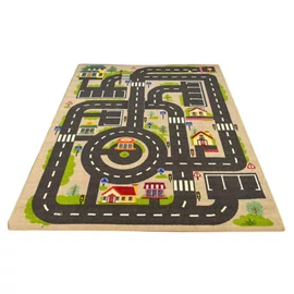 Autópálya gyerekszőnyeg 133x180cm