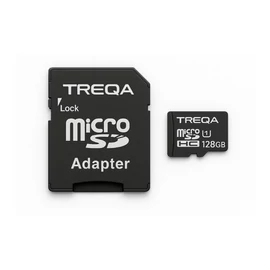 TREQA microSDXC memória kártya adapterrel – 128 GB SD-12-3