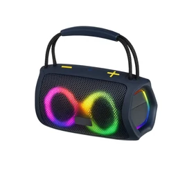 OKOP hordozható Bluetooth hangszóró – 10 W teljesítmény, RGB világítással KP-812