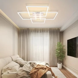 Modern LED mennyezeti lámpa fehér kerettel TN1678354