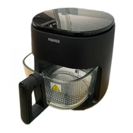 Pabaren 4.5L digitális forrólevegős sütő üvegkosárral KY-921