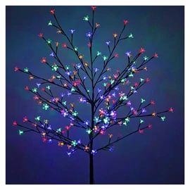 Sakurafa színes leddel