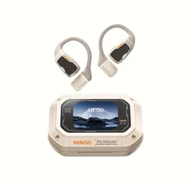 MINISO M98 AI Fordító Vezeték Nélküli Fejhallgató bézs PW2280774-B