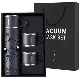 Stitch vákuum szigetelt termosz szett - rozsdamentes acél, 2 db bögre (Szürke) GY6394723S