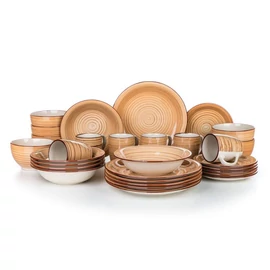 SPIRAL BROWN 30 részes étkészlet 60319751