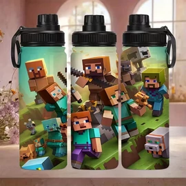 Minecraft mintás vizespalack 600ml BG1701817