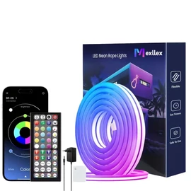 Mexllex Felújított Smart RGB Neon LED Szalag - 10m CG197541810M