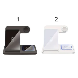 Összecsukható 3 az 1-ben Vezeték Nélküli Töltőállomás – 15W Gyorstöltés VC115663