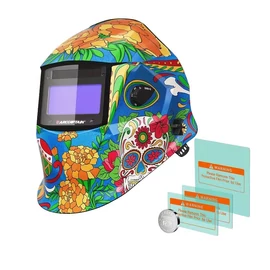 ARCCAPTAIN Automatikus Sötétedésű Hegesztősisak - Halottak napja mintával VN334853HN