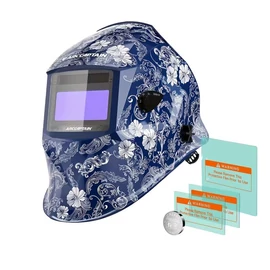 ARCCAPTAIN Automatikus Sötétedésű Hegesztősisak - Porcelán mintával VN334853P