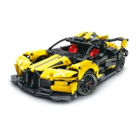Mechanikus Sportkocsi Építőjáték – Sárga Szuperautó 039503