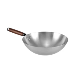 Perfect Home Hagyományos Kínai Vas Wok (32 cm) – 1,3 mm-es Vastagság 10481