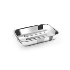 Perfect Home Rozsdamentes Tepsi (32 x 24 cm) – Rácsos Betéttel 14605