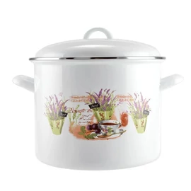 Perfect Home Levendula Zománcozott fazék 20 cm+fedő 13471