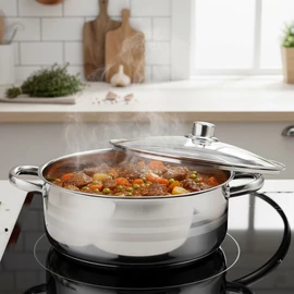 Perfect Home Rozsdamentes Szeletsütő lábas 28x11 cm 14979