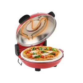 KLAIF Beltéri Pizza Sütő és Grill – 30cm (Piros) YD10218242-P