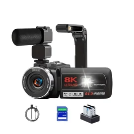 Yixinxin 8K Ultra HD Videókamera (64 MP) – Éjjellátó VA6236138