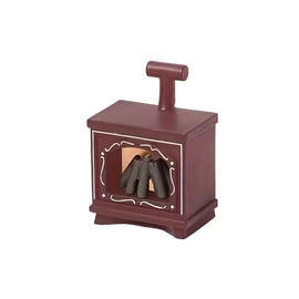 Mini LED Kandalló Dekoráció – Lángoló Láng Hatás (Piros) DR229514-P