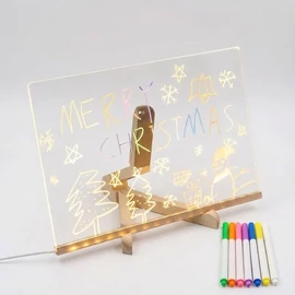 LED Világítású Akril Üzenőtábla (30x20 cm) YX9353091