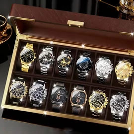 12‑darabos férfi quartz karóra készlet AR9066444