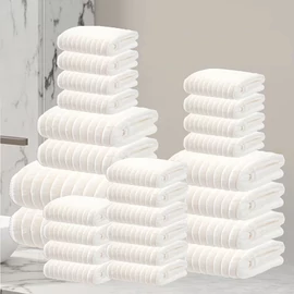 26 részes törölköző szett fehér DE7728488-F