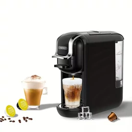 4‑az‑1‑ben Multifunkcionális Kávéfőző – Kapszulás és Őrölt Kávéra Fekete PJ3364872