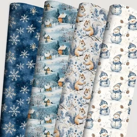 "Havas Természet" – Akvarell Hatású Csomagolópapír Szett EL387210-VK