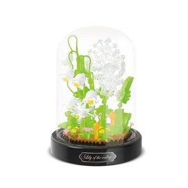 Balody Mini Blocks – Gyöngyvirág (Lily of the Valley) Üvegbúrában (480 db) holm20053