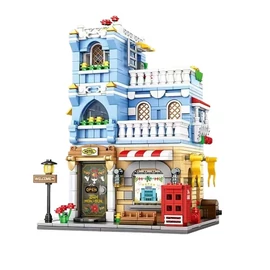 Hotel az Utcasarkon – 1003+ Darabos Építőkocka Készlet YC4545435