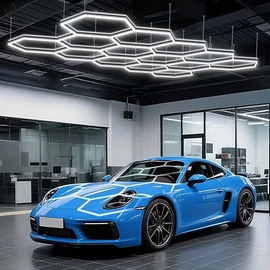 Hatszögletű LED Mennyezeti Lámpa 14 Rács NL1153999-14