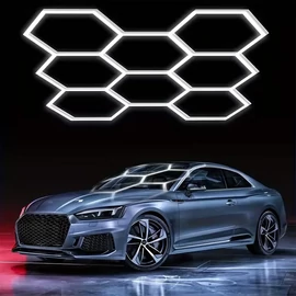 Hatszögletű LED Mennyezeti Lámpa 8 Rács  NL1153999-8